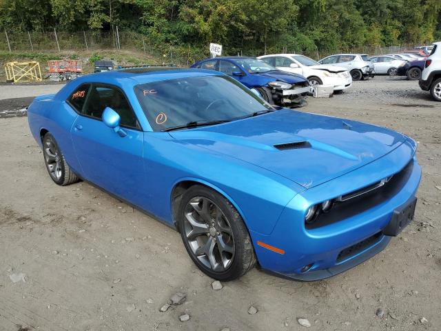 2C3CDZBG4FH885201 - 2015 DODGE CHALLENGER SXT PLUS BLUE photo 4