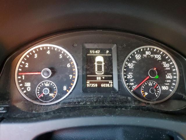 WVGAV7AX1FW096832 - 2015 VOLKSWAGEN TIGUAN S BURGUNDY photo 9