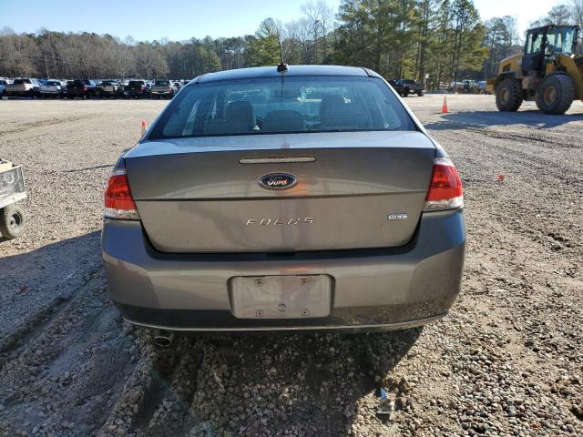 1FAHP3HN3BW169077 - 2011 FORD FOCUS SEL GRAY photo 6