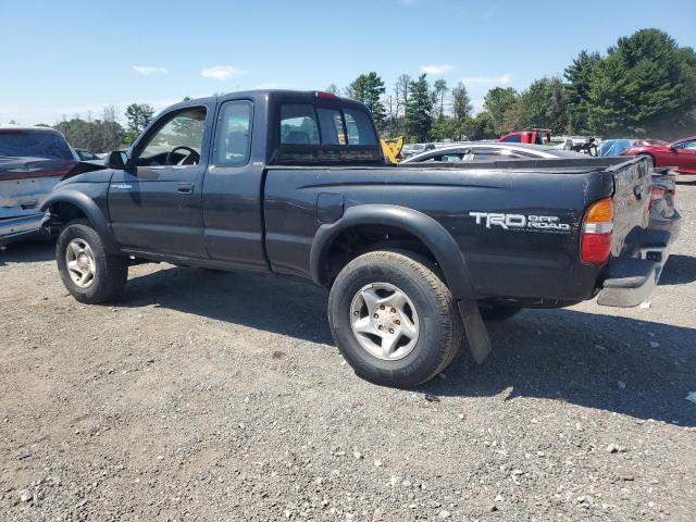 5TEWM72N61Z741948 - 2001 TOYOTA TACOMA XTRACAB BLACK photo 2