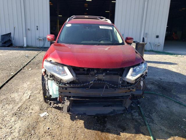 5N1AT2MT5KC729779 - 2019 NISSAN ROGUE S RED photo 5