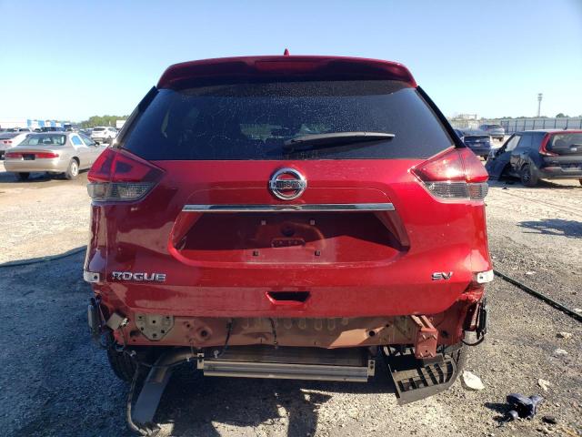 5N1AT2MT5KC729779 - 2019 NISSAN ROGUE S RED photo 6