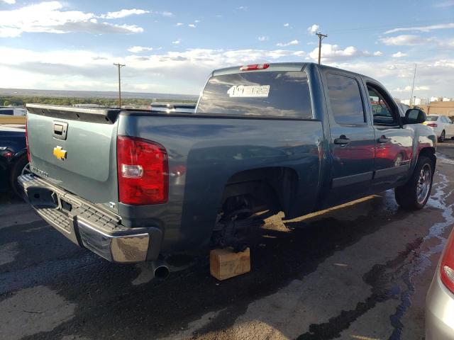 2GCEC13C471653213 - 2007 CHEVROLET SILVERADO C1500 CREW CAB TEAL photo 3