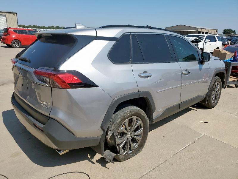 4T3D6RFV1PU108527 - 2023 TOYOTA RAV4 LIMITED ვერცხლისფერი ფოტო 3