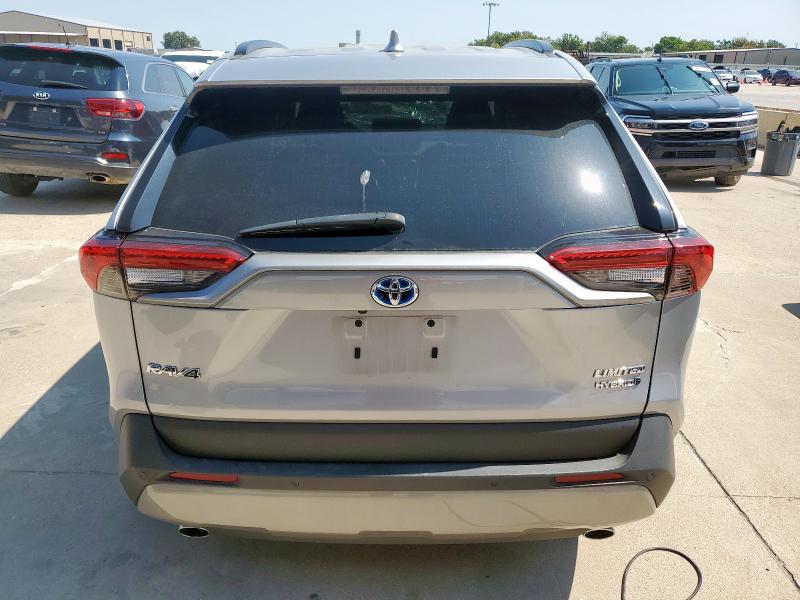 4T3D6RFV1PU108527 - 2023 TOYOTA RAV4 LIMITED ვერცხლისფერი ფოტო 6