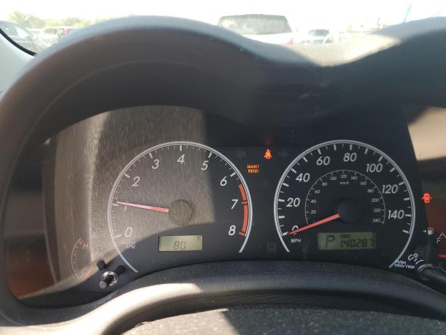 5YFBU4EE9DP142352 - 2013 TOYOTA COROLLA BASE Մոխրագույն լուսանկար 9