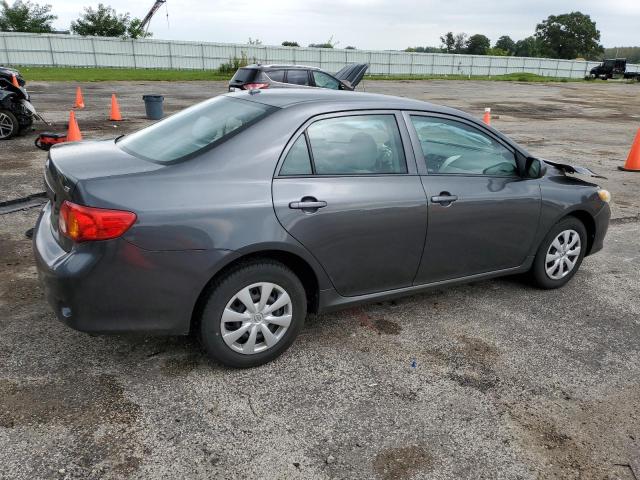 1NXBU4EE4AZ363318 - 2010 TOYOTA COROLLA BASE ნაცრისფერი ფოტო 3