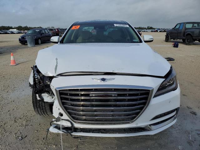 KMHGN4JE7JU269989 - 2018 GENESIS G80 BASE WHITE photo 5