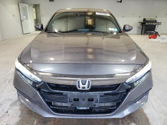 1HGCV1F33KA030274 - 2019 HONDA ACCORD SPORT GRAY photo 5