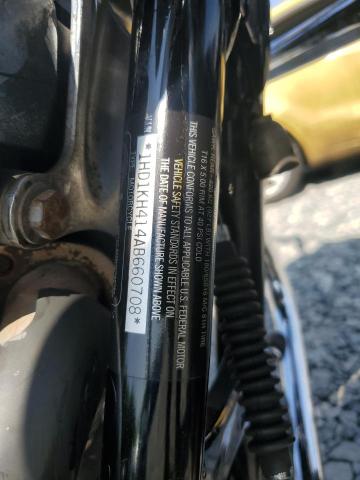 1HD1KH414AB660708 - 2010 HARLEY-DAVIDSON FLTRX BLACK photo 8