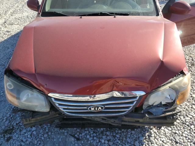 KNAFE221495646006 - 2009 KIA SPECTRA EX RED photo 11