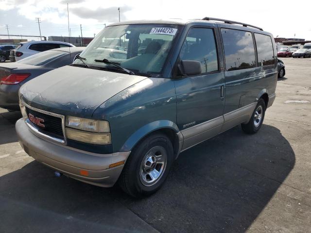 1GKDM19W91B510490 - 2001 GMC SAFARI XT TEAL photo 1