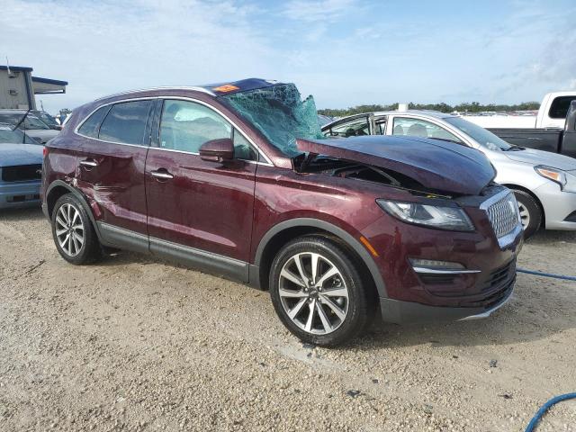 5LMCJ3D91KUL18315 - 2019 LINCOLN MKC RESERVE 栗色 照片 4