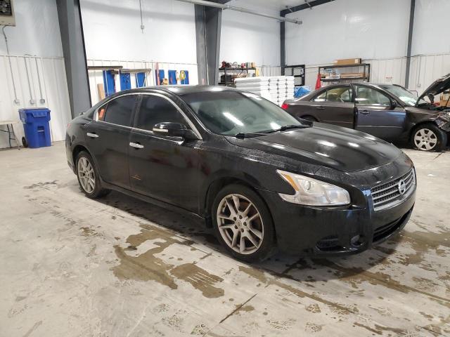 1N4AA5AP3BC845359 - 2011 NISSAN MAXIMA S BLACK photo 4