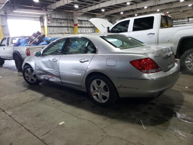 JH4KB16628C002636 - 2008 ACURA RL SILVER photo 2