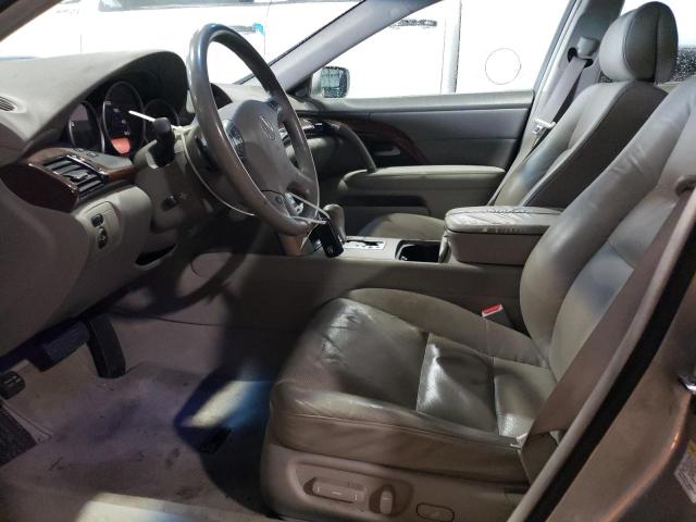 JH4KB16628C002636 - 2008 ACURA RL SILVER photo 7