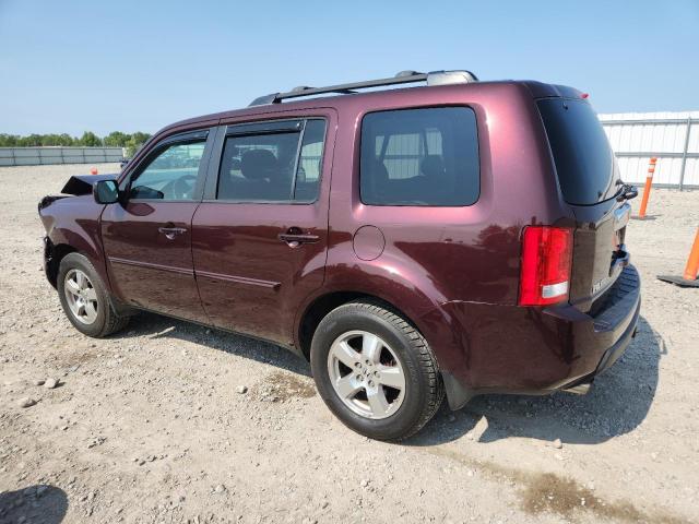 5FNYF4H52BB056650 - 2011 HONDA PILOT EXL MAROON photo 2