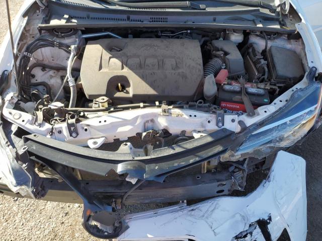5YFBURHE3KP889726 - 2019 TOYOTA COROLLA L WHITE photo 11