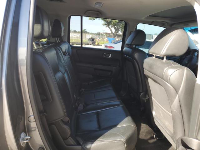 5FNYF3H5XCB022029 - 2012 HONDA PILOT EXL ნაცრისფერი ფოტო 11