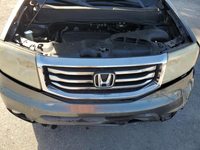 5FNYF3H5XCB022029 - 2012 HONDA PILOT EXL ნაცრისფერი ფოტო 12