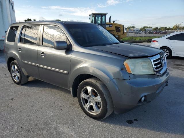 5FNYF3H5XCB022029 - 2012 HONDA PILOT EXL ნაცრისფერი ფოტო 4