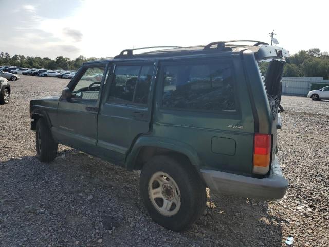 1J4FF48S4YL101178 - 2000 JEEP CHEROKEE SPORT 绿色 照片 2