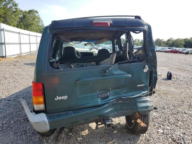 1J4FF48S4YL101178 - 2000 JEEP CHEROKEE SPORT 绿色 照片 6