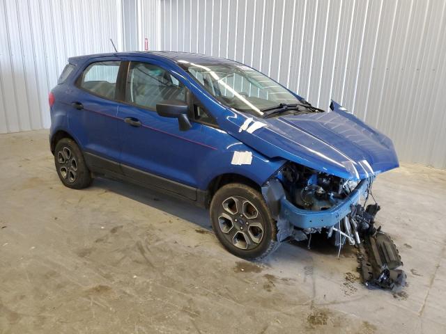 MAJ3P1RE0JC220760 - 2018 FORD ECOSPORT S BLUE photo 4