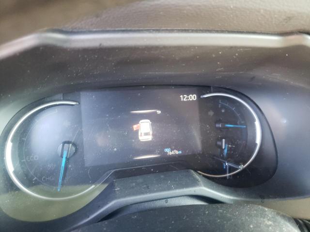 4T3LWRFV7PU091972 - 2023 TOYOTA RAV4 LE ნაცრისფერი ფოტო 9