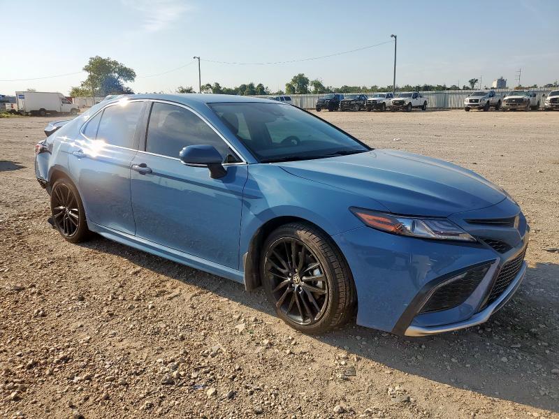 4T1K31AK7PU046557 - 2023 TOYOTA CAMRY XSE ლურჯი ფოტო 4