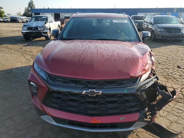 3GNKBDR4XPS129924 - 2023 CHEVROLET BLAZER 3LT RED photo 5