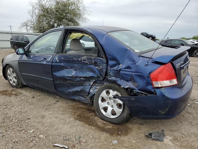 KNAFE121285561464 - 2008 KIA SPECTRA EX BLUE photo 2