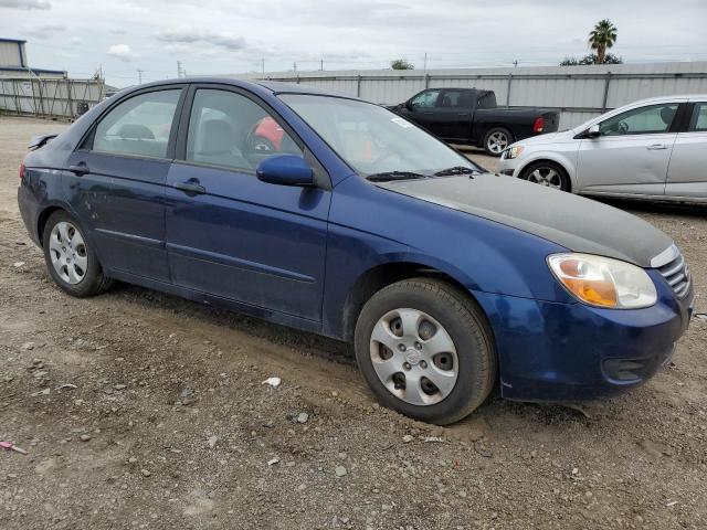 KNAFE121285561464 - 2008 KIA SPECTRA EX BLUE photo 4