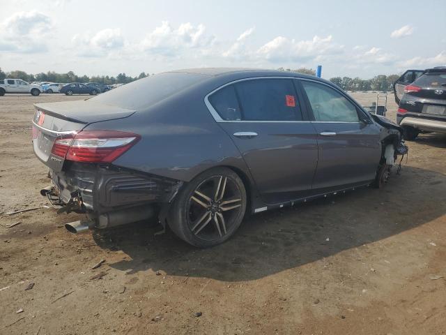1HGCR2F5XGA206398 - 2016 HONDA ACCORD SPORT GRAY photo 3