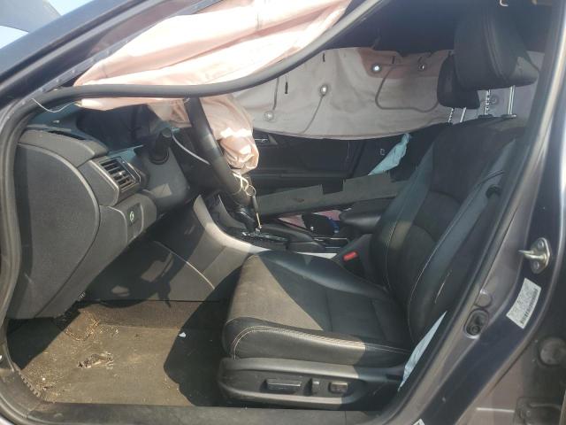 1HGCR2F5XGA206398 - 2016 HONDA ACCORD SPORT GRAY photo 7