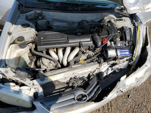 2T1BR12E42C566586 - 2002 TOYOTA COROLLA CE SILVER photo 11