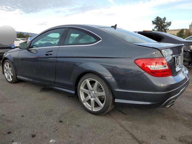 WDDGJ4HB0EG270004 - 2014 MERCEDES-BENZ C 250 CHARCOAL photo 2