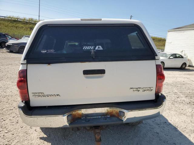 5TETU62N26Z155901 - 2006 TOYOTA TACOMA PRERUNNER ACCESS CAB WHITE photo 6