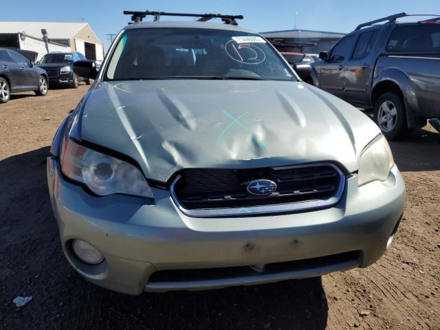 4S4BP61CX67332880 - 2006 SUBARU LEGACY OUTBACK 2.5I BLUE photo 5