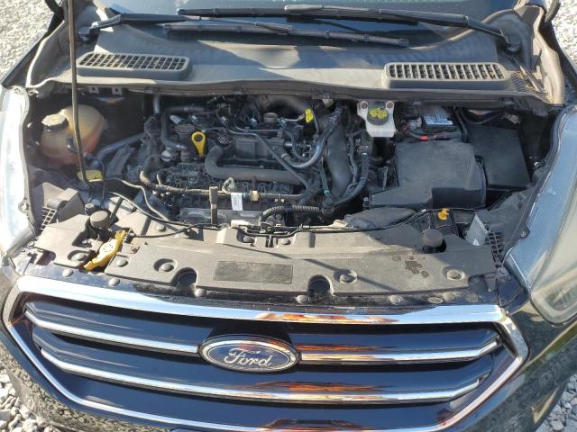 1FMCU9GDXHUD55661 - 2017 FORD ESCAPE SE 黑色 照片 12