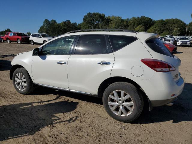 JN8AZ1MU9DW205529 - 2013 NISSAN MURANO S WHITE photo 2