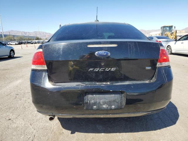 1FAHP35N09W194386 - 2009 FORD FOCUS SE BLACK photo 6