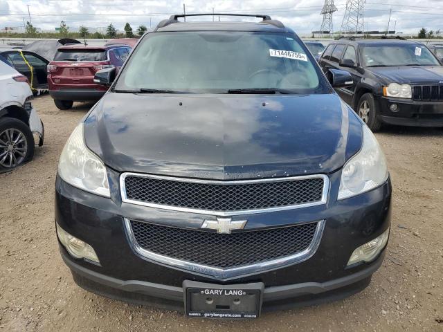 1GNKVJED0CJ242191 - 2012 CHEVROLET TRAVERSE LT BLACK photo 5