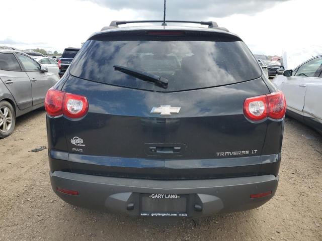 1GNKVJED0CJ242191 - 2012 CHEVROLET TRAVERSE LT BLACK photo 6
