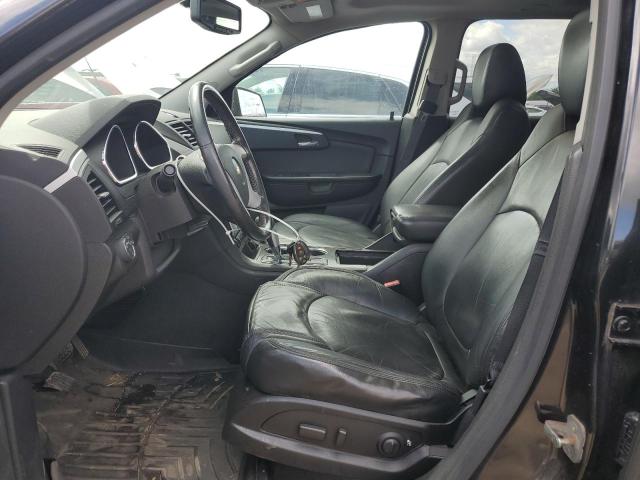 1GNKVJED0CJ242191 - 2012 CHEVROLET TRAVERSE LT BLACK photo 7