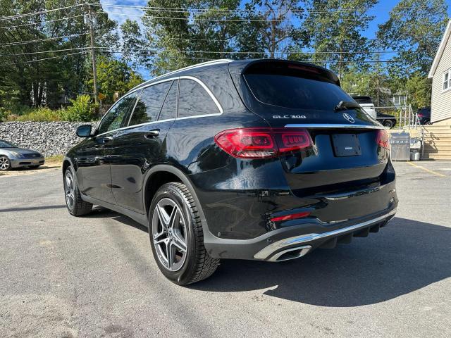 W1N0G8EB7NV330712 - 2022 MERCEDES-BENZ GLC 300 4MATIC BLACK photo 2