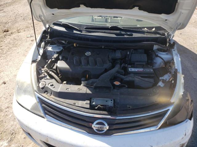 3N1BC1CP4AL410029 - 2010 NISSAN VERSA S WHITE photo 11