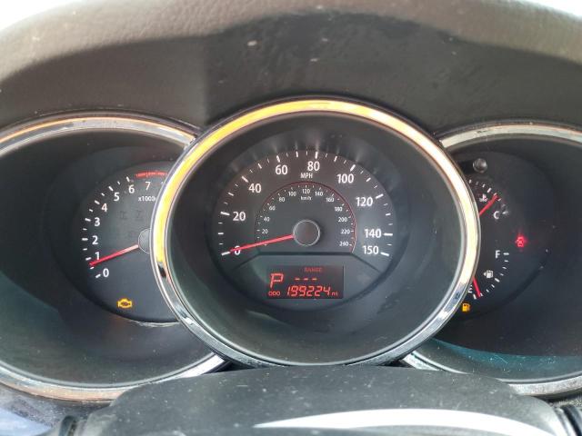 5XYKU3A10BG034880 - 2011 KIA SORENTO EX ბურგუნდია ფოტო 9