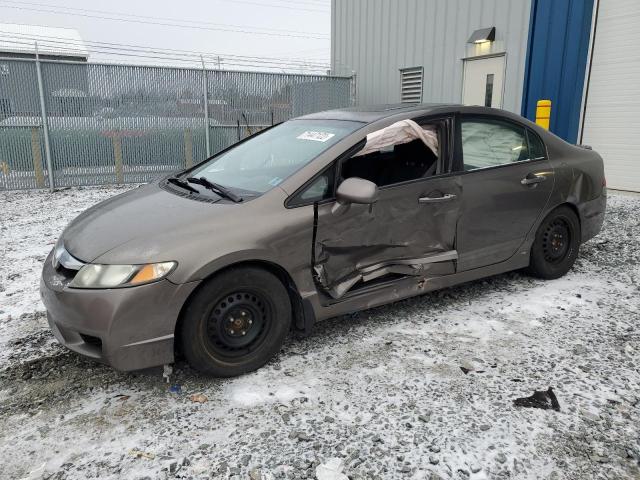 2HGFA1F65AH036161 - 2010 HONDA CIVIC LX-S 棕色 照片 1