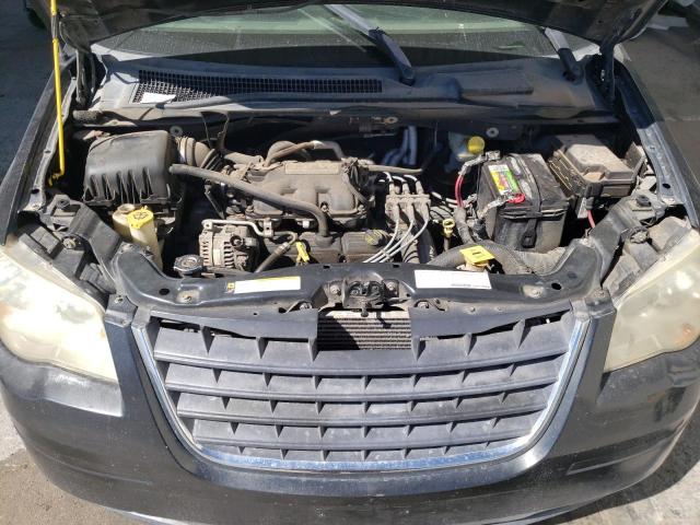 2A8HR44H78R621116 - 2008 CHRYSLER TOWN & COU LX BLACK photo 12